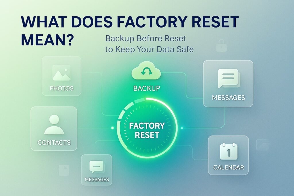 How to Factory Reset Android Without Losing Data