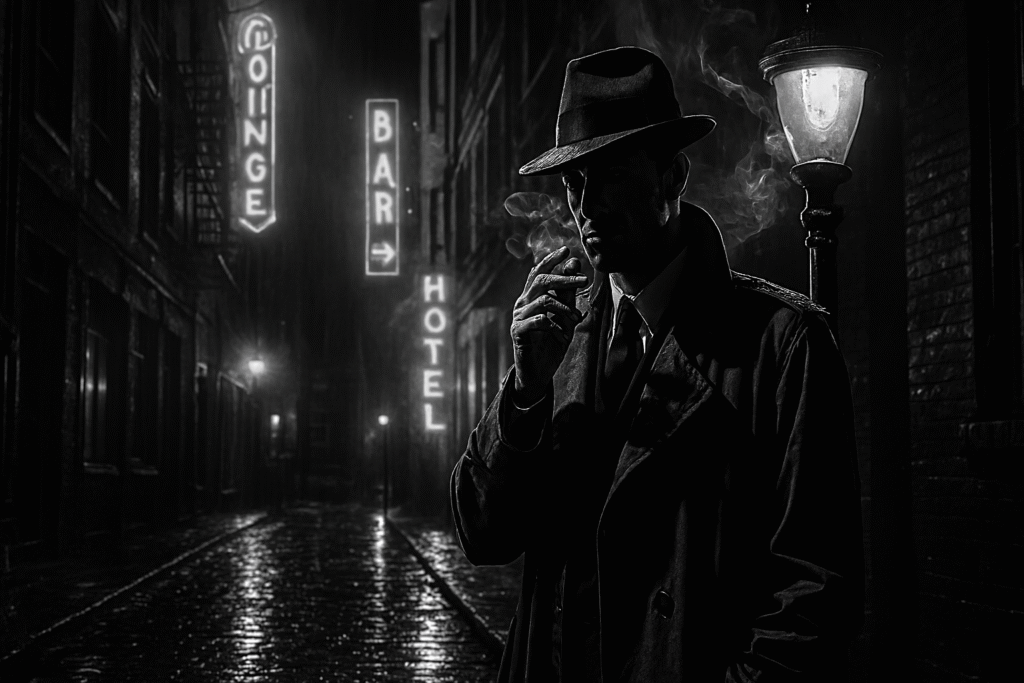 What is a film noir cinematography style