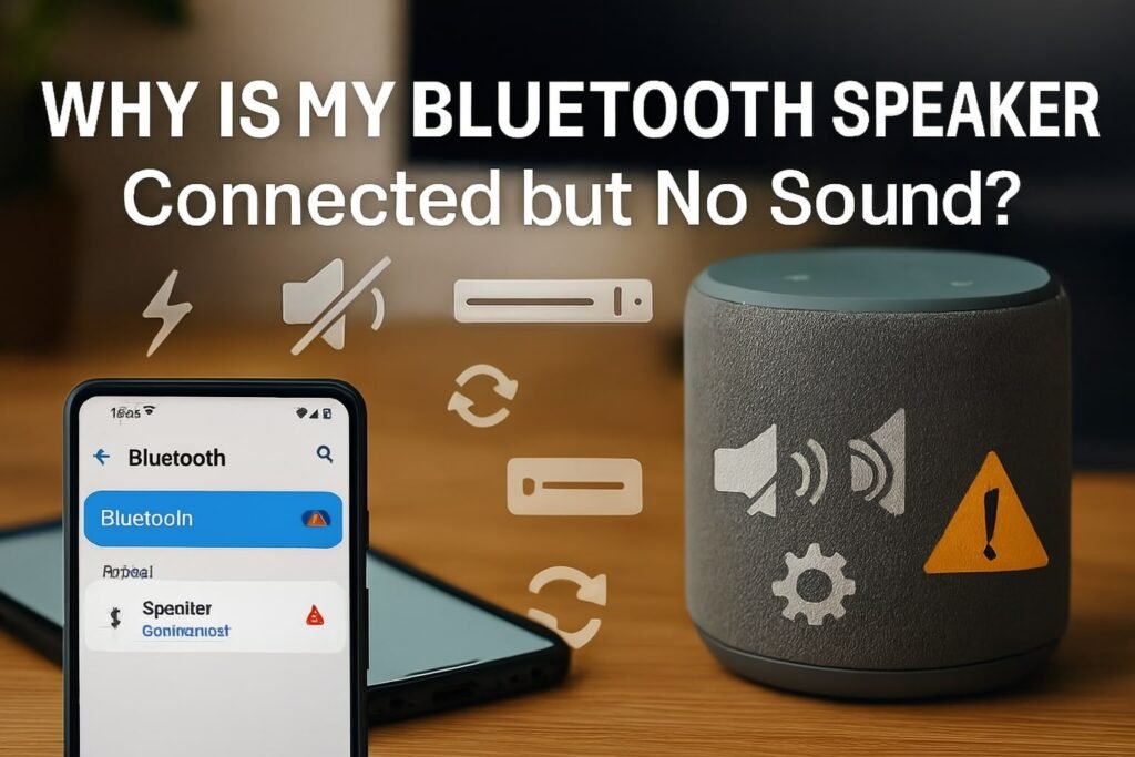 Bluetooth Speaker No Audio