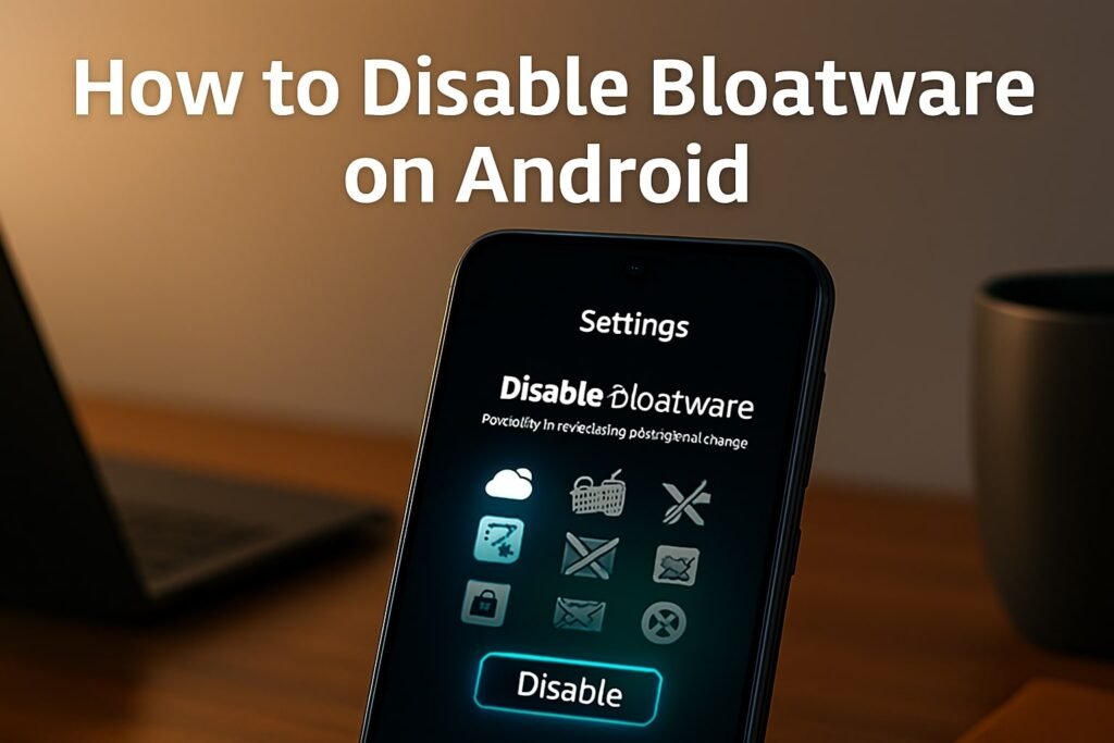 How to Disable Bloatware on Android