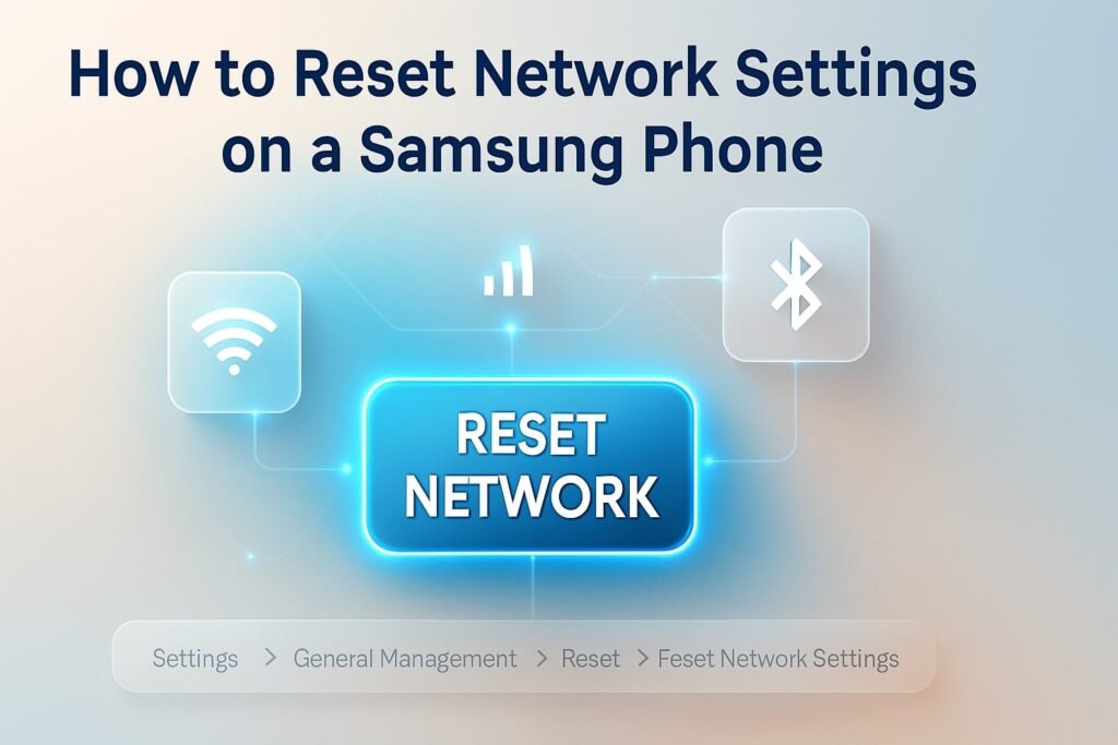 How To Reset Network Settings Android Phone
