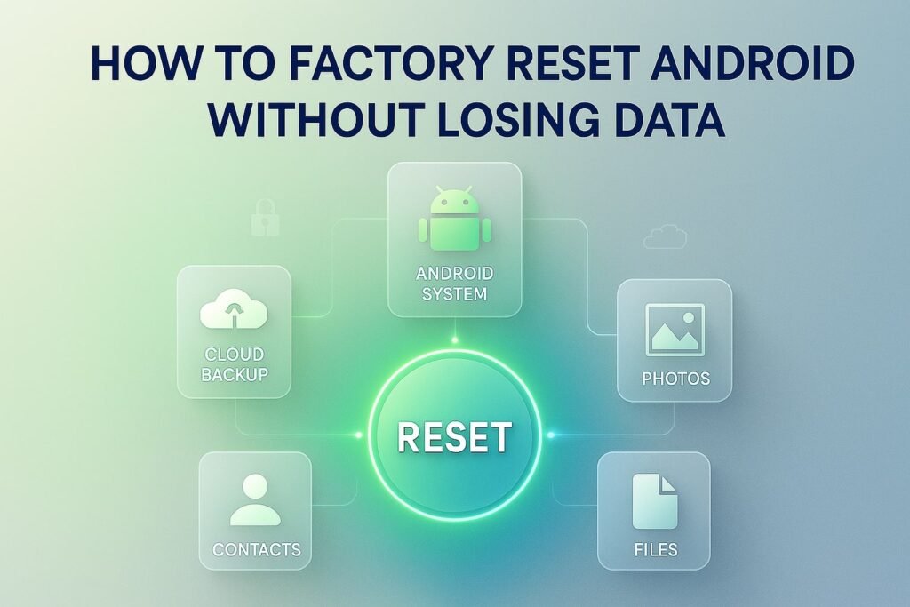 How to Factory Reset Android Without Losing Data